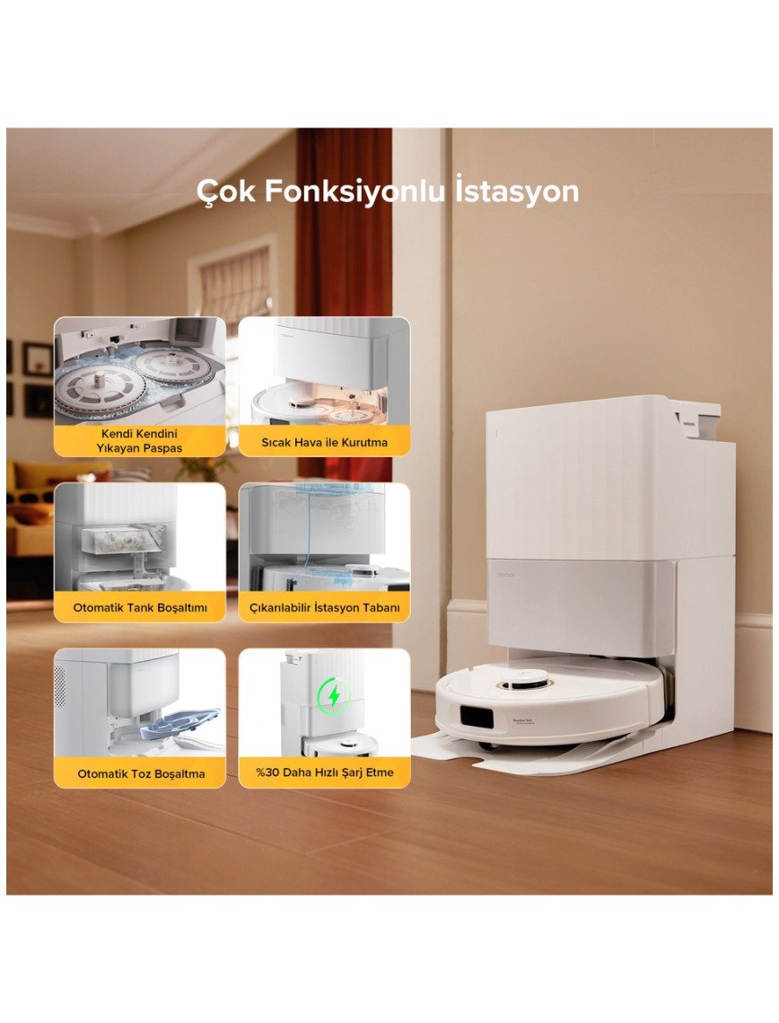 Roborock Qrevo C Akıllı Robot Süpürge